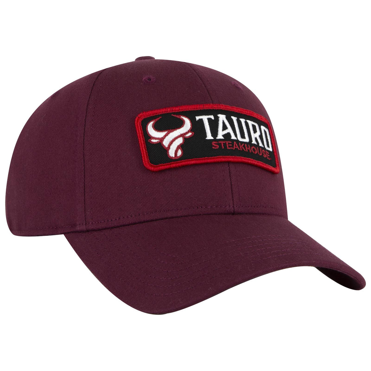 Right View of 010 - Maroon OTTO CAP 6 Panel Low Profile Baseball Cap