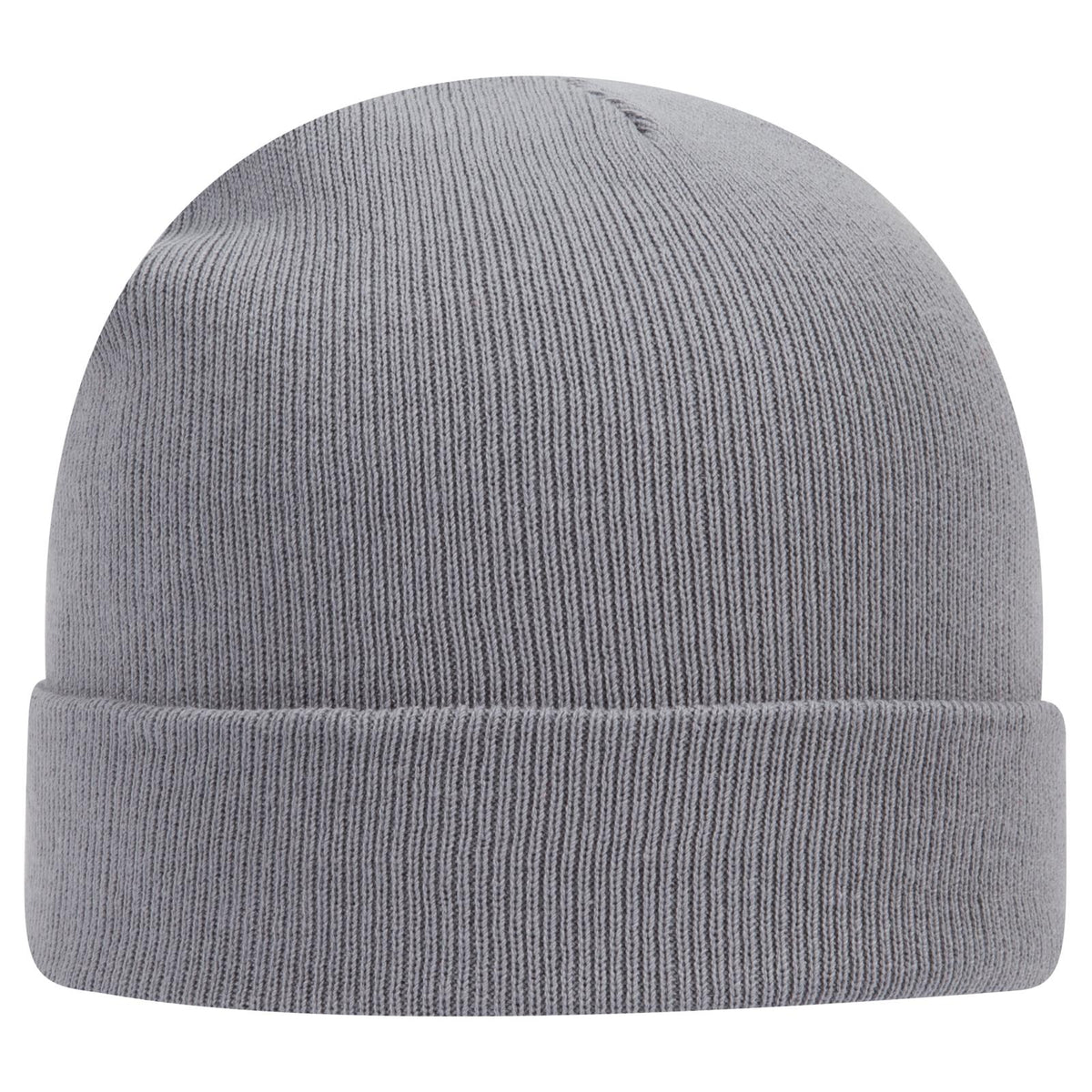 Right View of 014 - Gray OTTO CAP 12" Classic Knit Beanie w/ Cuff