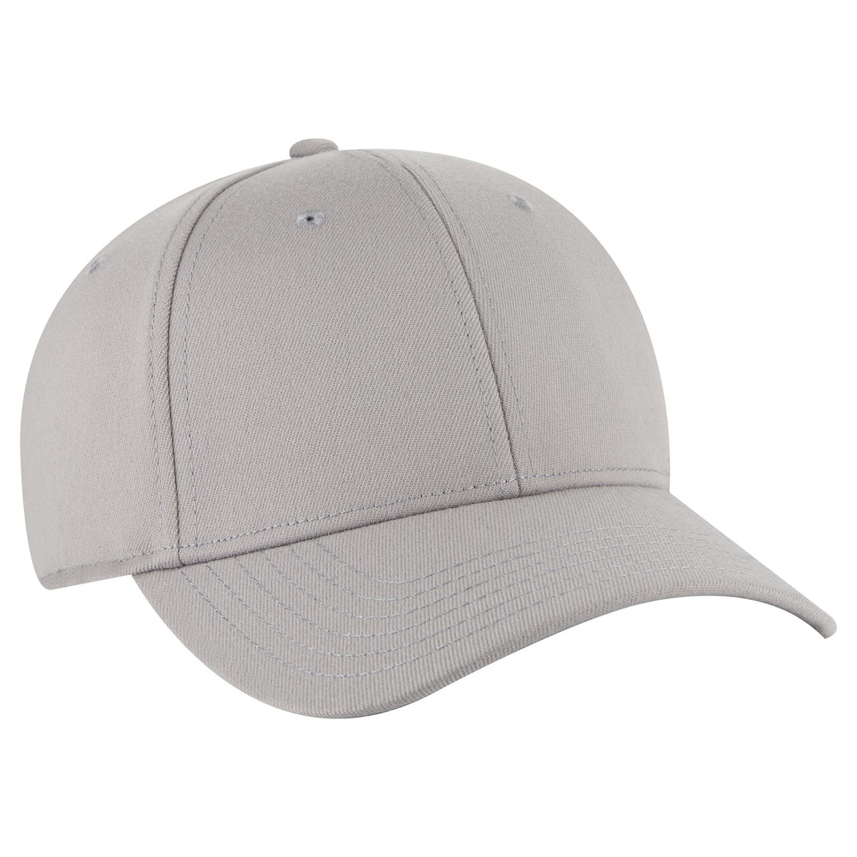 Right View of 014 - Gray OTTO CAP "OTTO COMFY FIT" 6 Panel Low Profile Baseball Cap