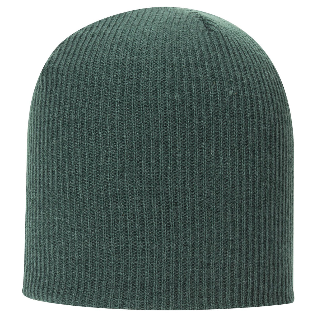 Right View of 017 - Dk. Green OTTO CAP 9 1/2" Premium Rib Knit Beanie