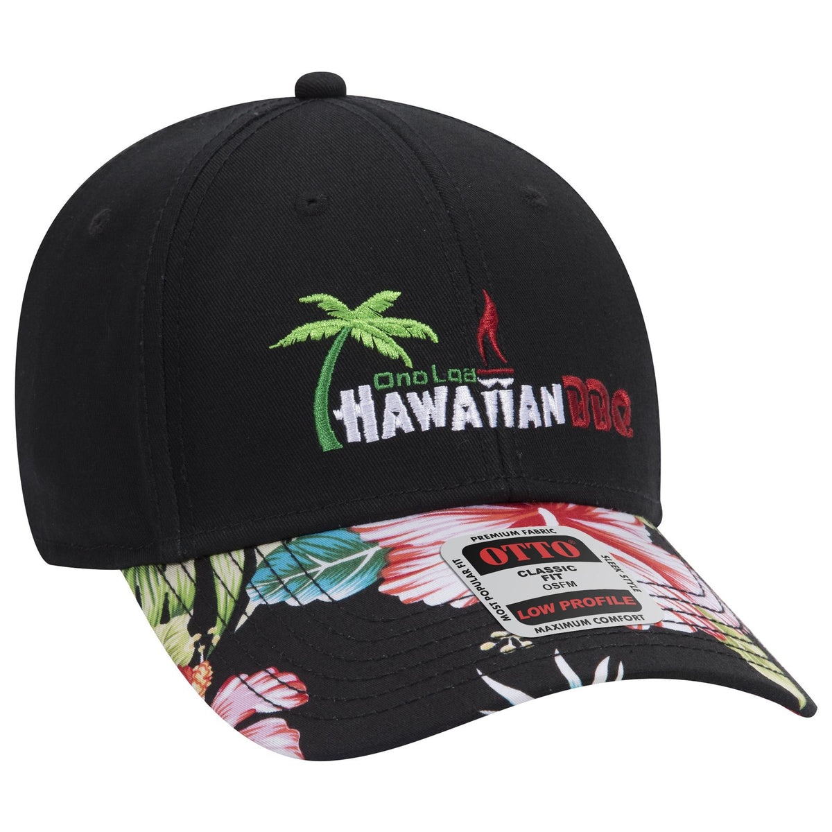 Right View of 025 - Char. Gray OTTO CAP 6 Panel Low Profile Baseball Cap