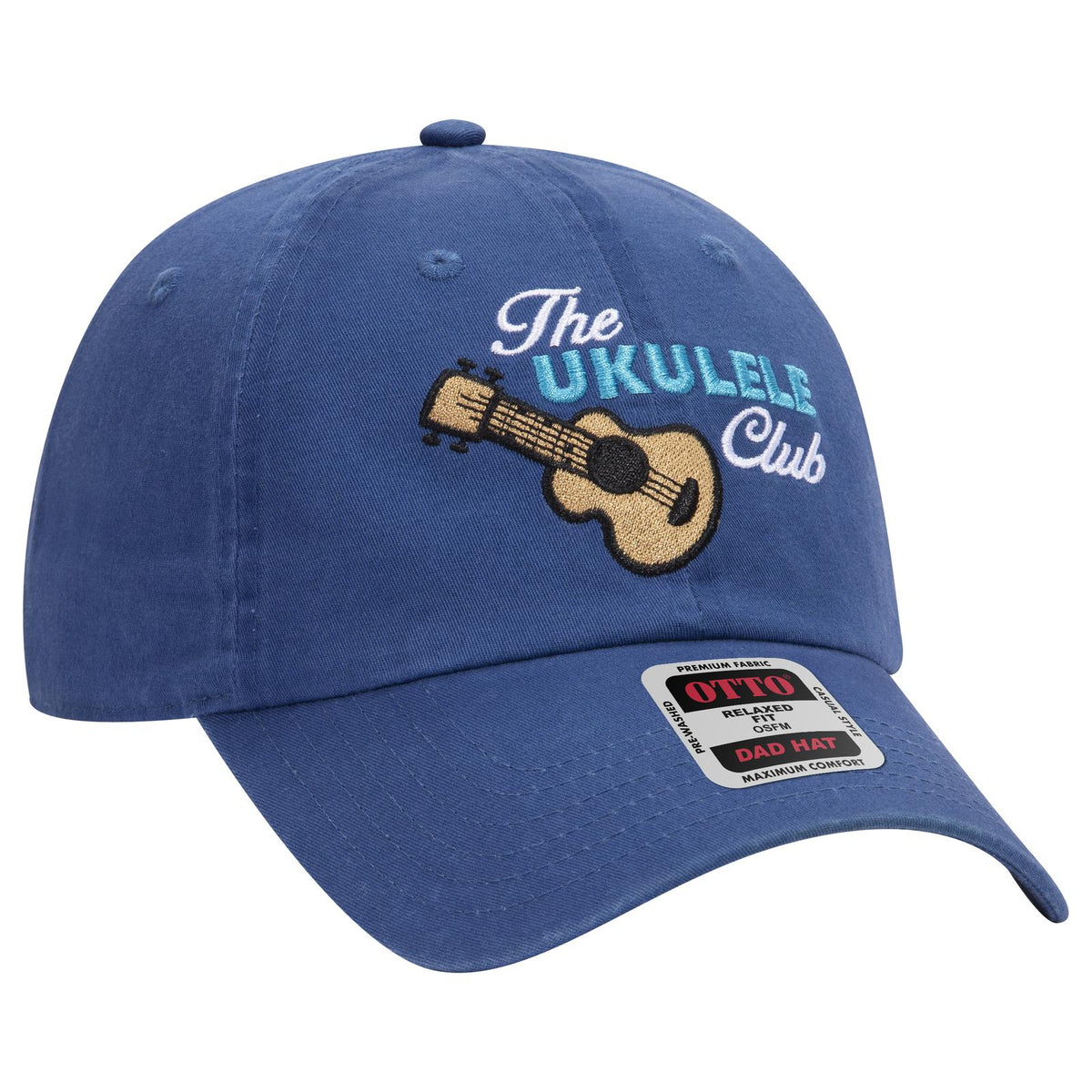 Right View of 025 - Char. Gray OTTO CAP 6 Panel Low Profile Dad Hat