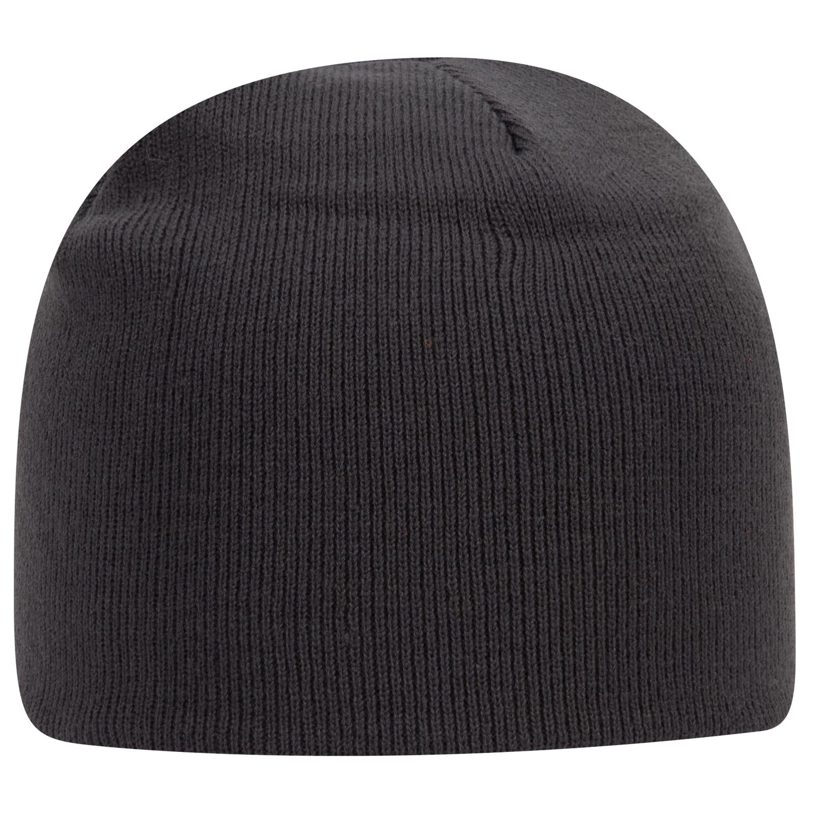 Front View of 025 - Char. Gray OTTO CAP 8" Classic Knit Beanie