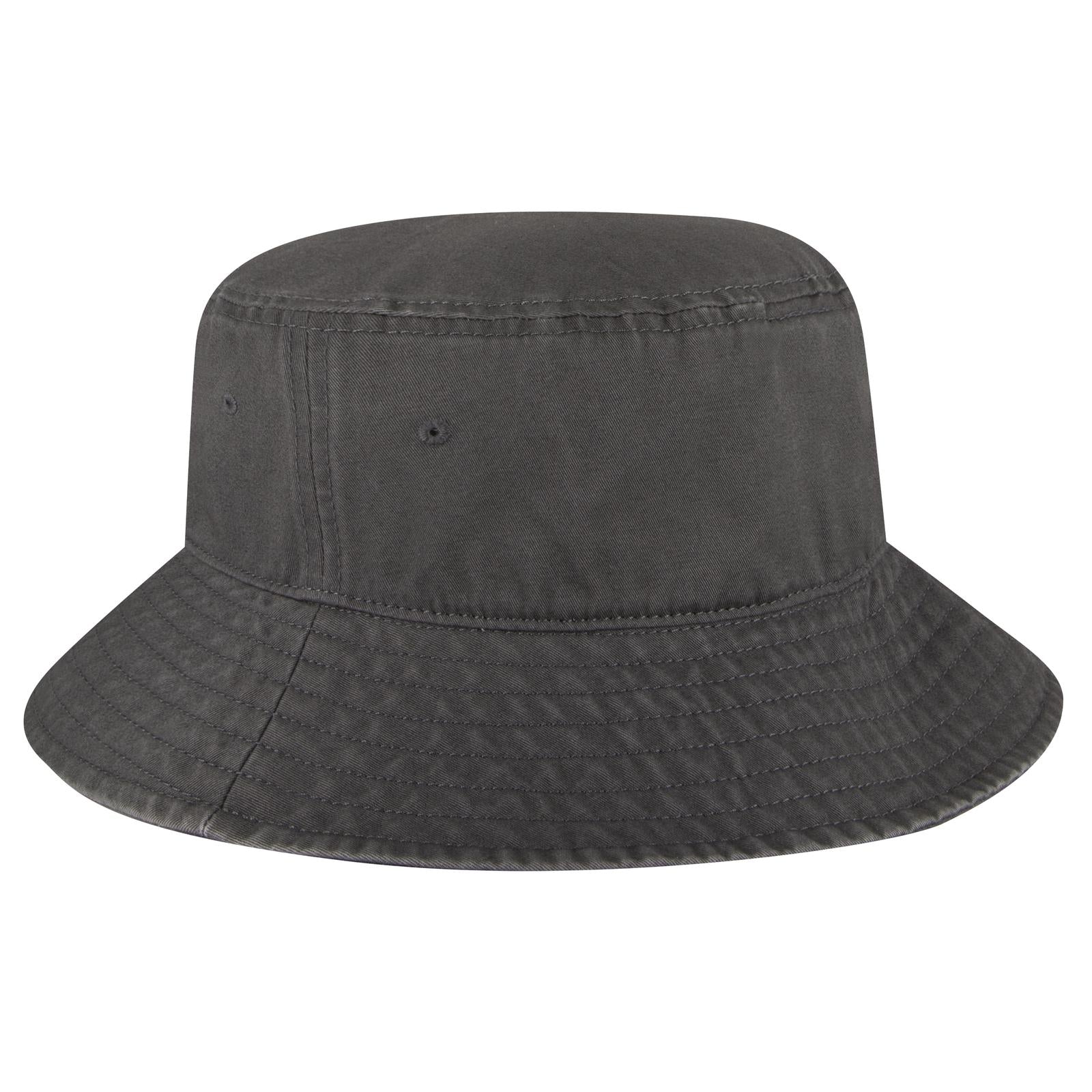 Front View of 025 - Char. Gray OTTO CAP Bucket Hat