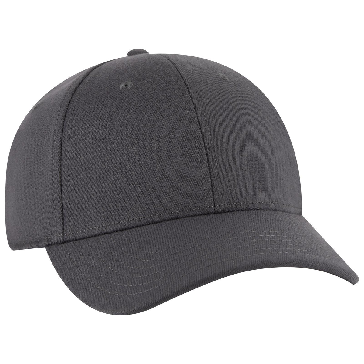Right View of 025 - Char. Gray OTTO CAP "OTTO COMFY FIT" 6 Panel Low Profile Baseball Cap