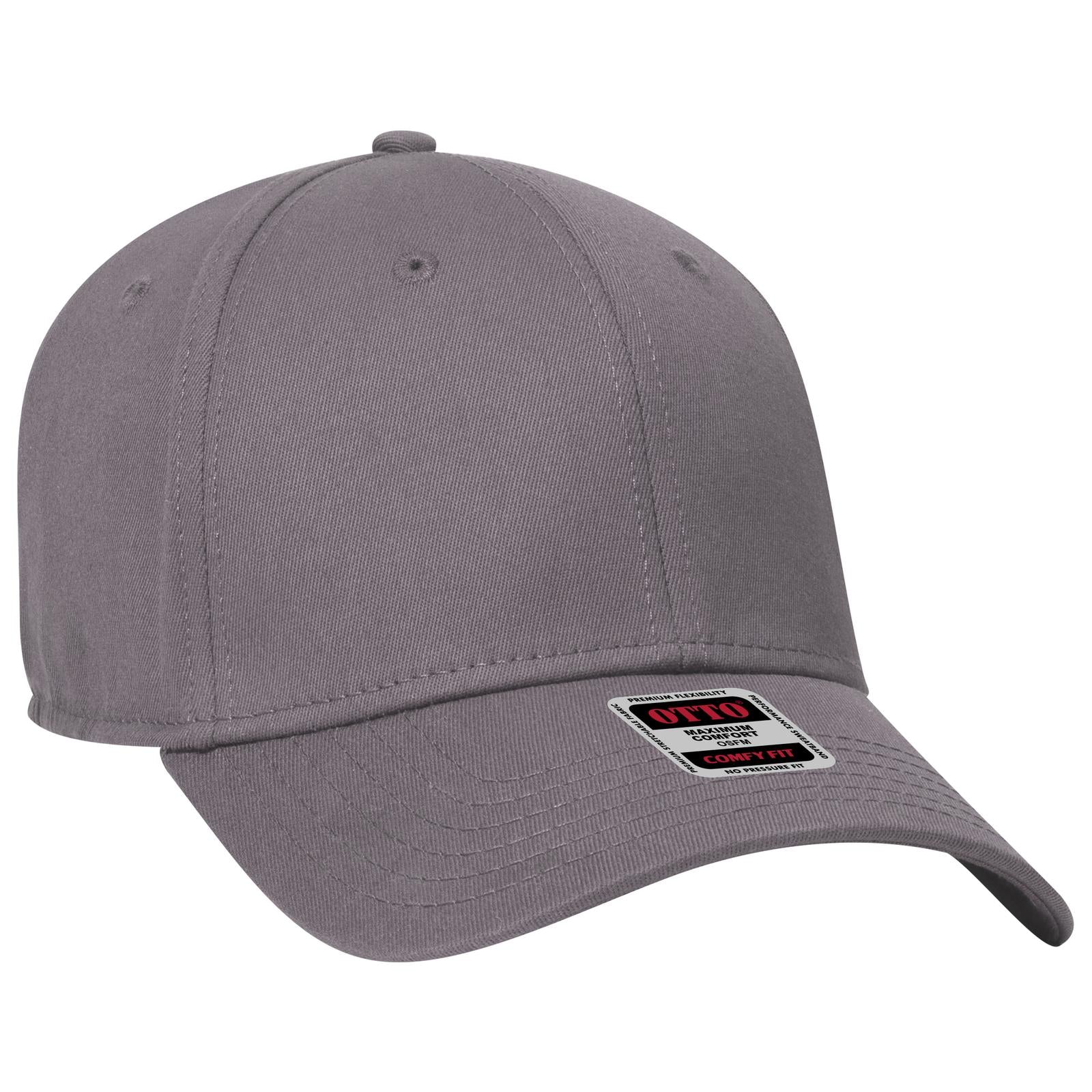 Right View of 025 - Char. Gray OTTO CAP "OTTO COMFY FIT" 6 Panel Low Profile Baseball Cap