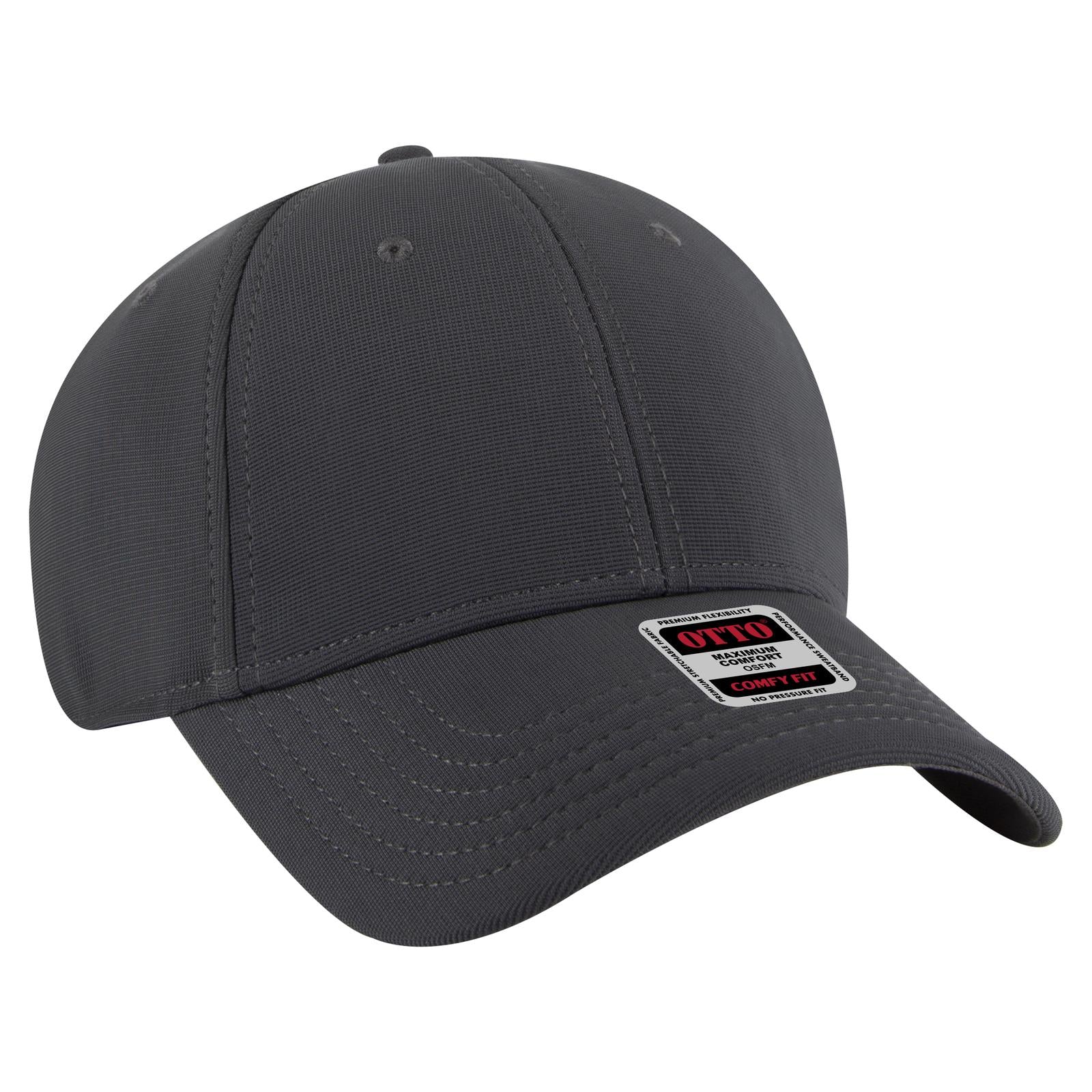 Right View of 025 - Char. Gray OTTO CAP "OTTO COMFY FIT" 6 Panel Low Profile Baseball Cap
