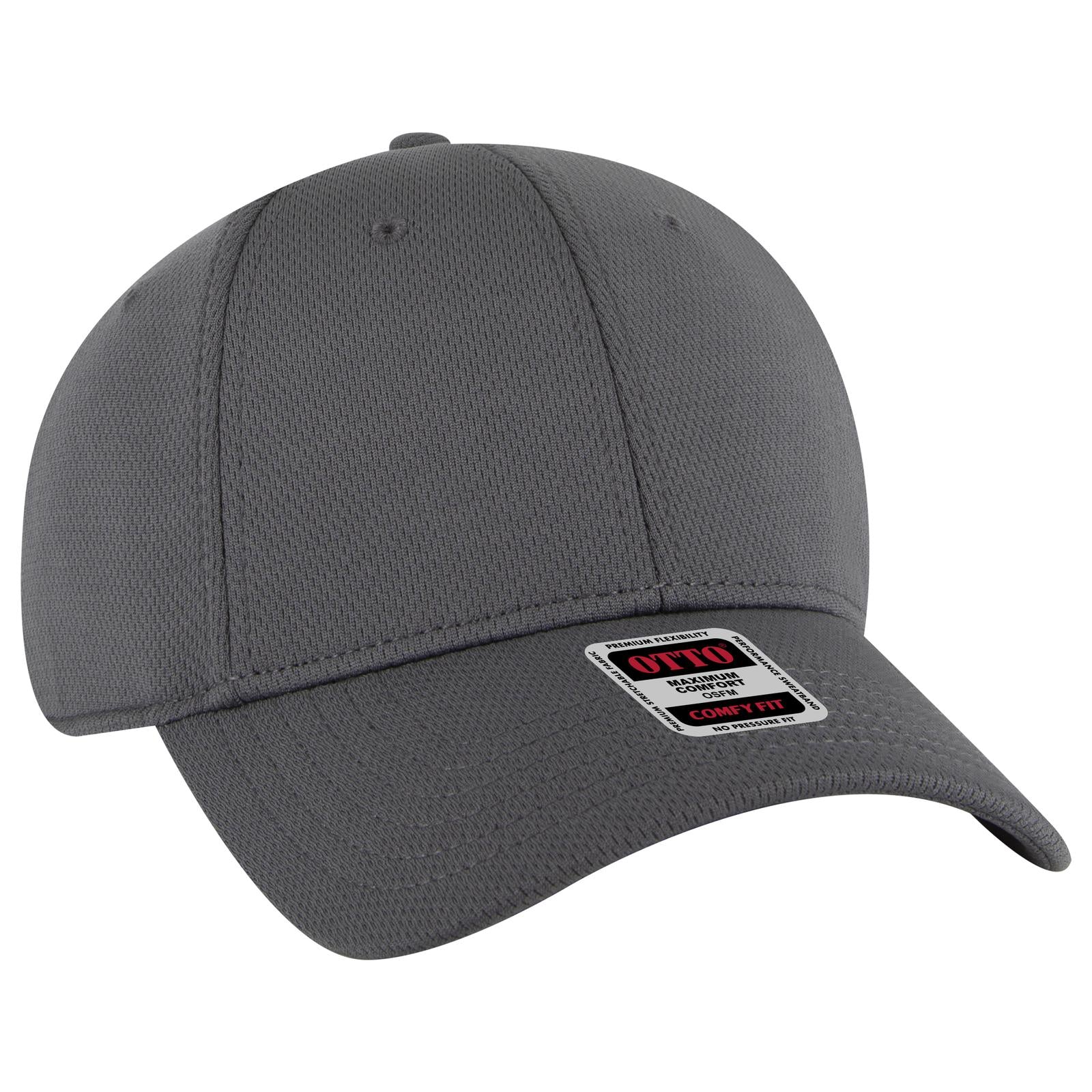 Right View of 025 - Char. Gray OTTO CAP "OTTO COMFY FIT" 6 Panel Low Profile Baseball Cap