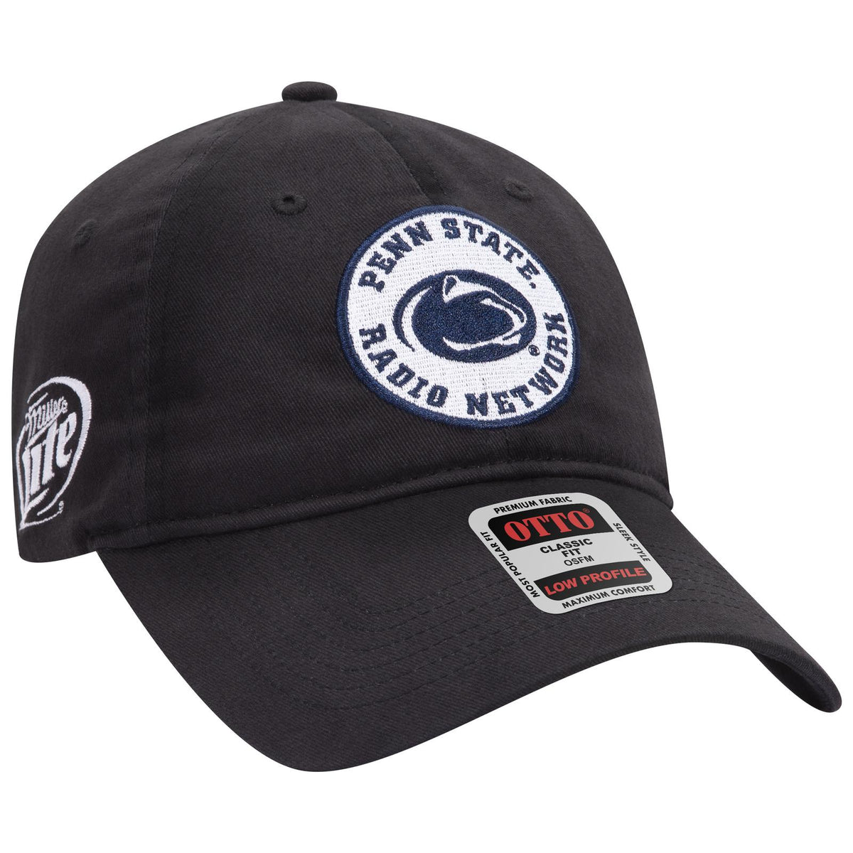 Right View of 032 - Khaki OTTO CAP 6 Panel Low Profile Baseball Cap