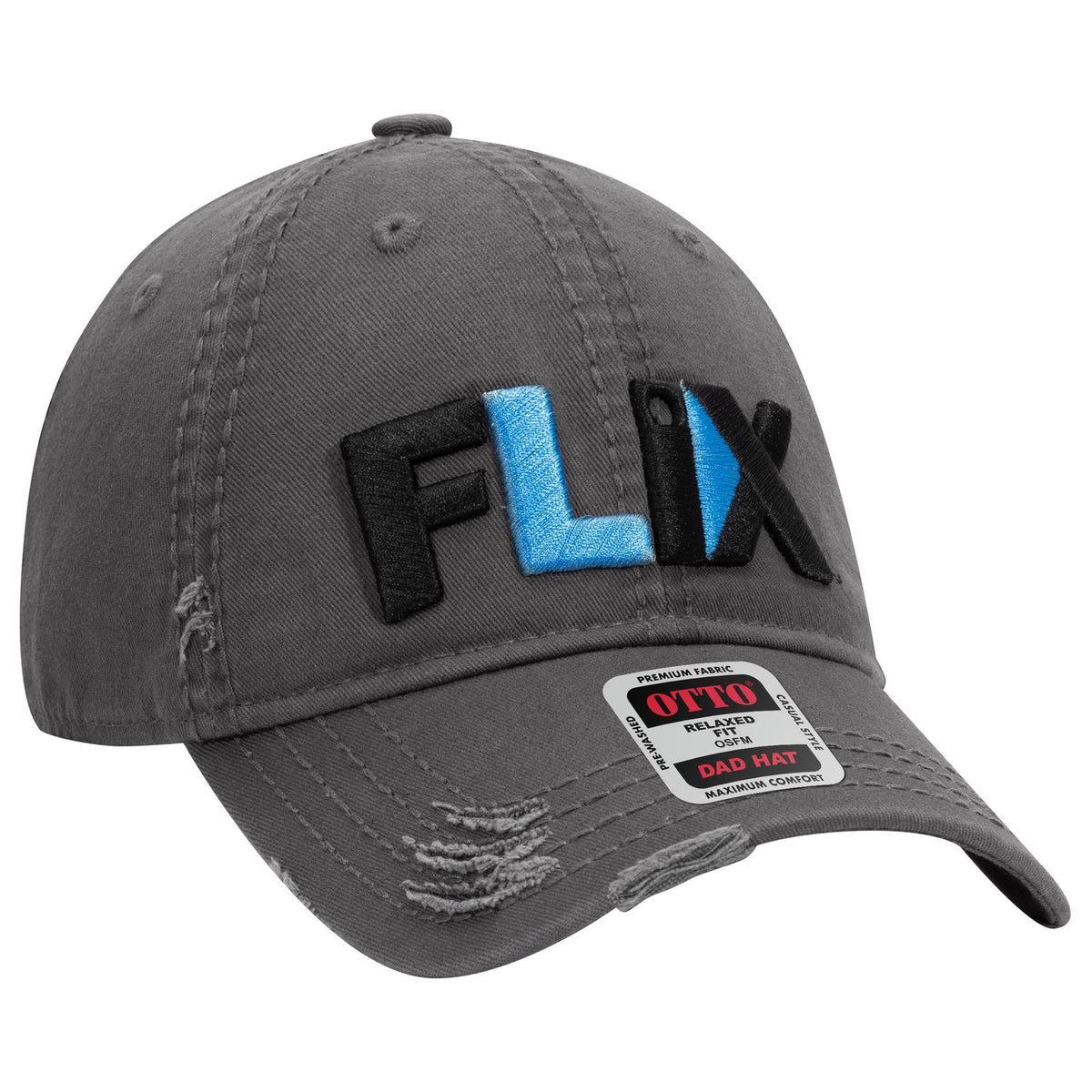 Right View of 032 - Khaki OTTO CAP 6 Panel Low Profile Dad Hat