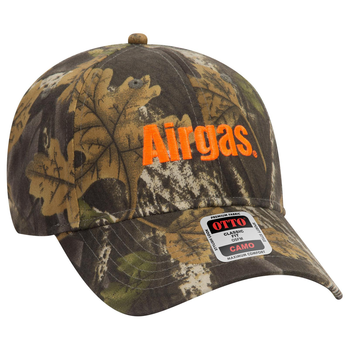 Right View of 035325 - Blk/Dk.Kha/Ch.Gry OTTO CAP Camouflage 6 Panel Low Profile Baseball Cap