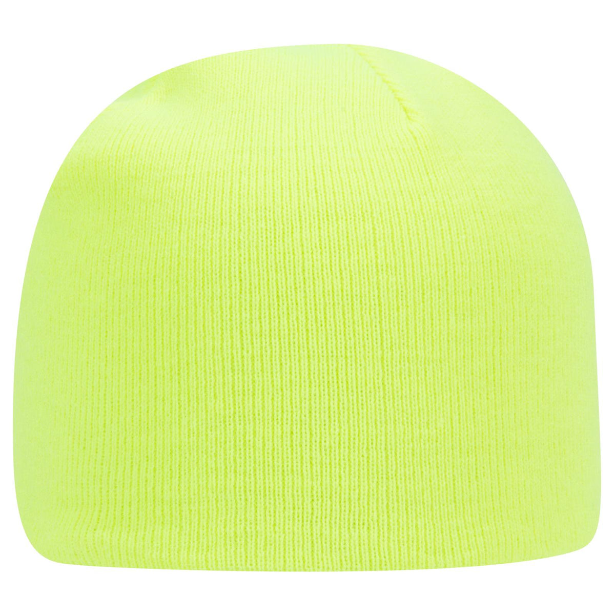 Right View of 040 - N. Yellow OTTO CAP 8" Classic Knit Beanie