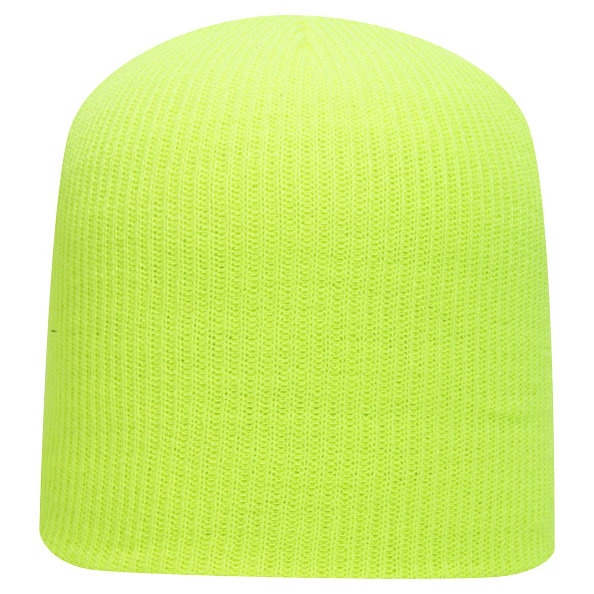 Right View of 040 - N. Yellow OTTO CAP 9 1/2" Premium Rib Knit Beanie