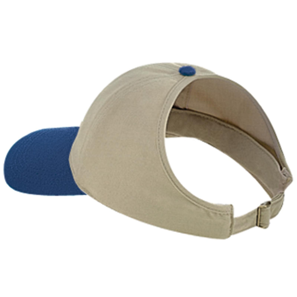 Right View of 0432 - Nvy/Kha OTTO CAP 4 Panel Ponytail Cap