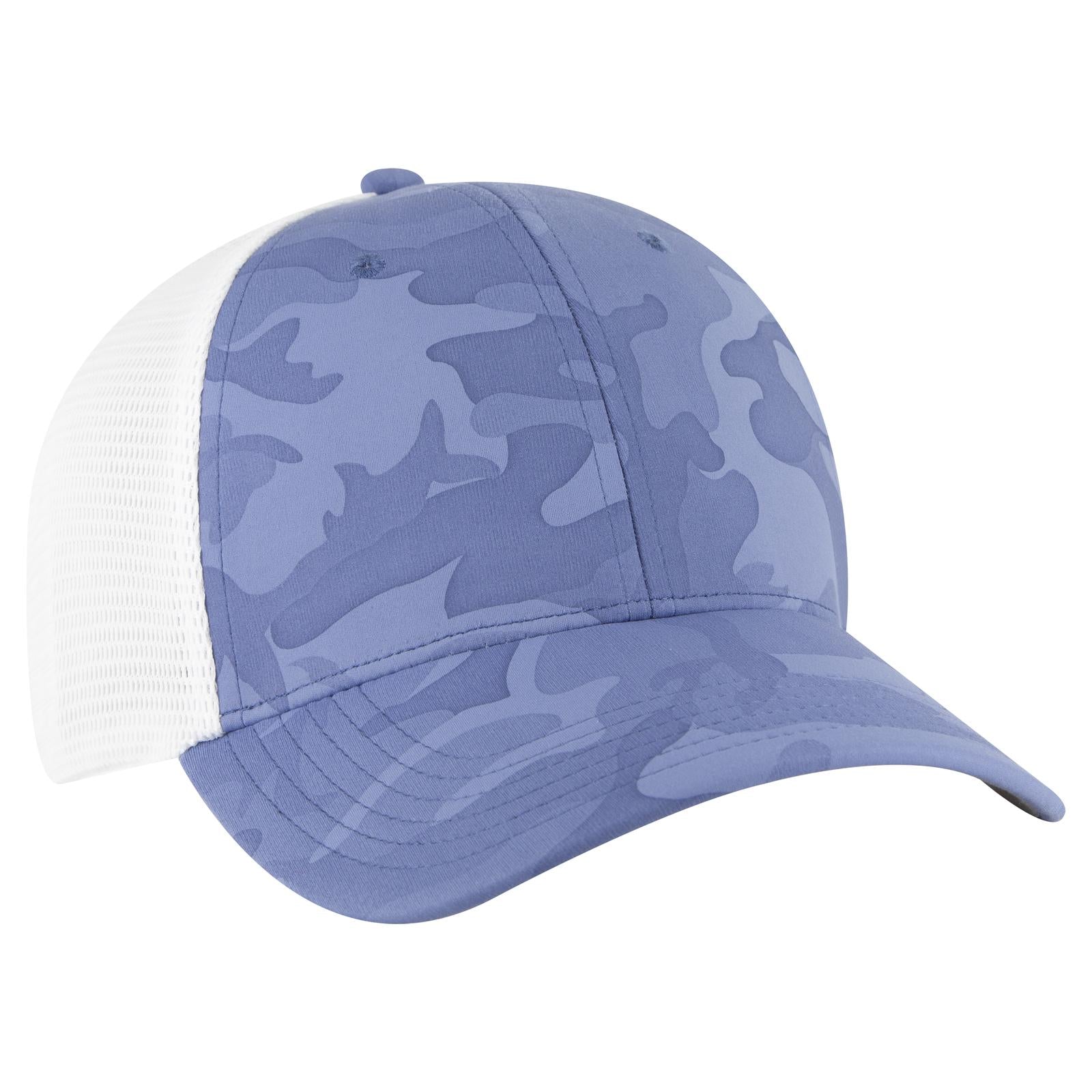 Right View of 083016 - Cb.Blu/Sk.Blu/Wht OTTO CAP "OTTO COMFY FIT" 6 Panel Low Profile Mesh Back Trucker Hat