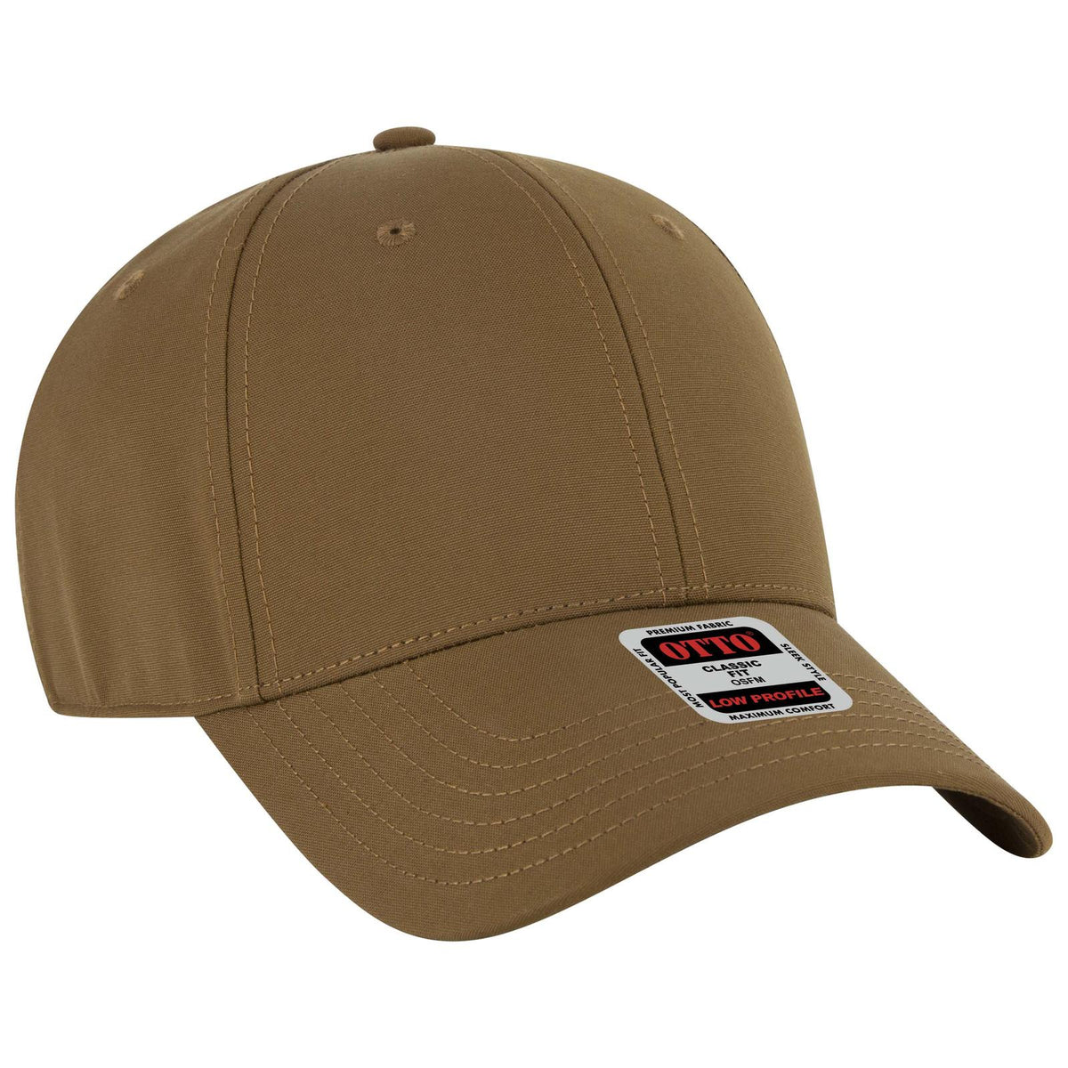Right View of 084B - Cy Brn OTTO CAP 6 Panel Low Profile Baseball Cap