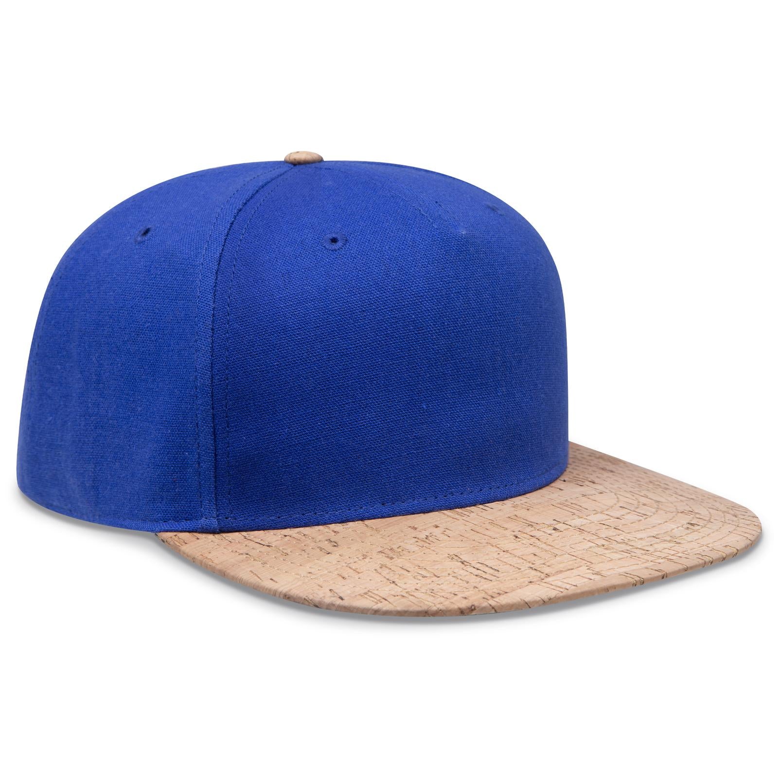 Front View of 11201 - Cork/Ryl OTTO CAP "OTTO SNAP" 5 Panel Pro Style Snapback Hat