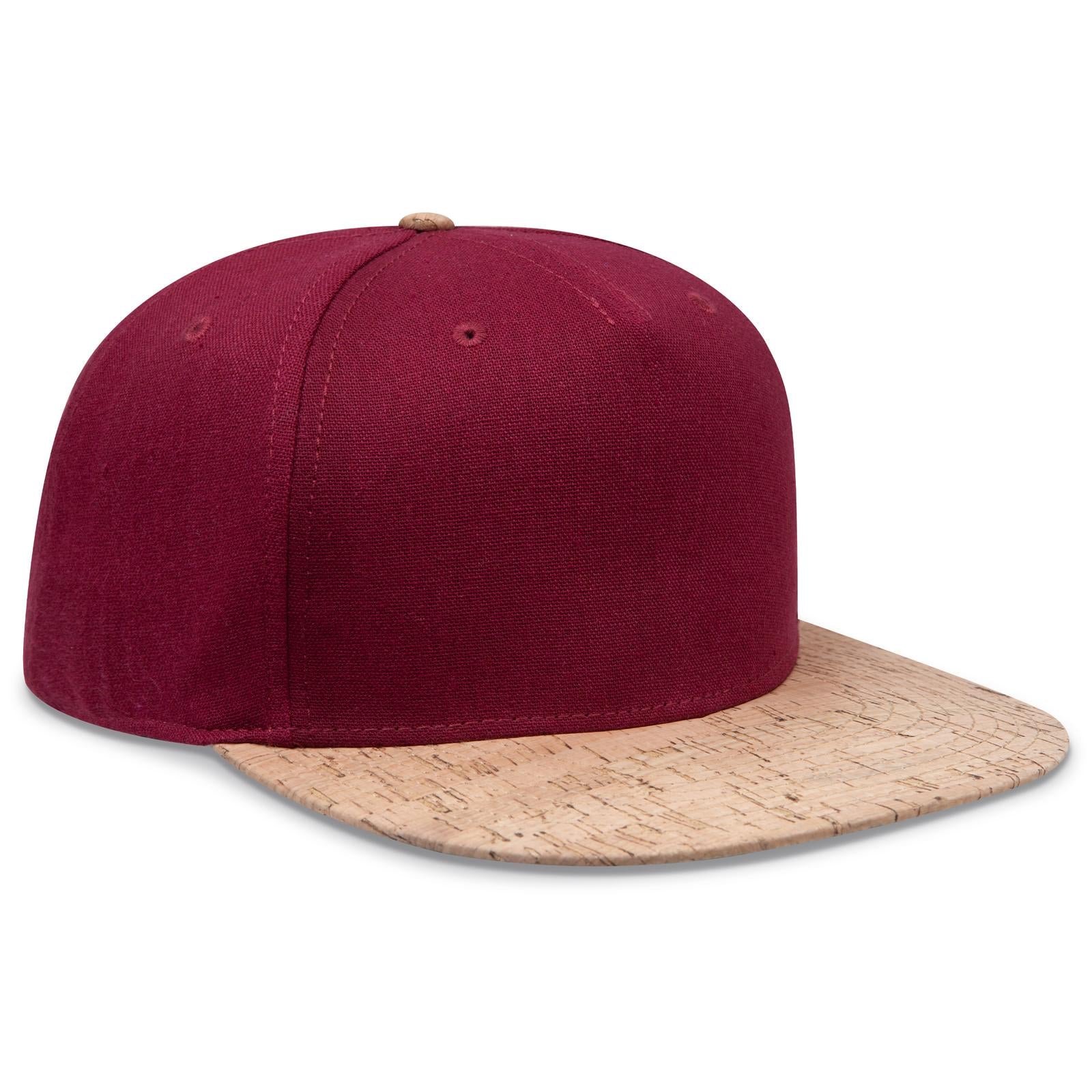Front View of 11219 - Cork/Bg Mrn OTTO CAP "OTTO SNAP" 5 Panel Pro Style Snapback Hat
