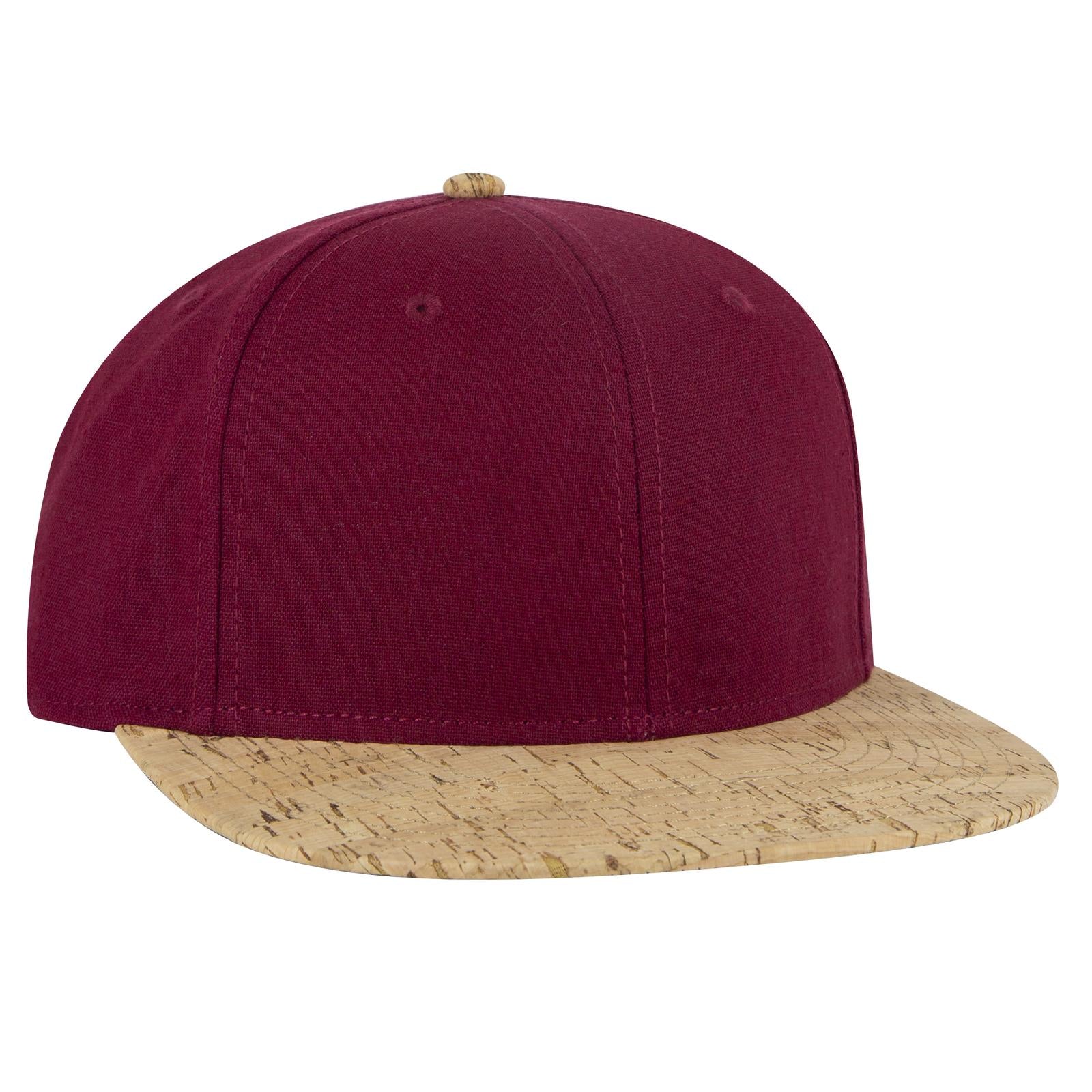Front View of 11219 - Cork/Bg Mrn OTTO CAP "OTTO SNAP" 6 Panel Pro Style Snapback Hat