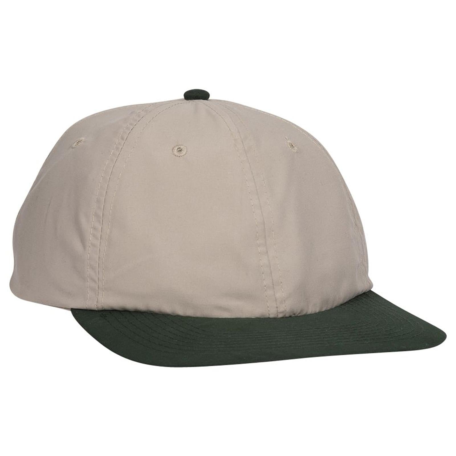 Right View of 1732 - Dk.Grn/Kha OTTO CAP 6 Panel Low Profile Baseball Cap