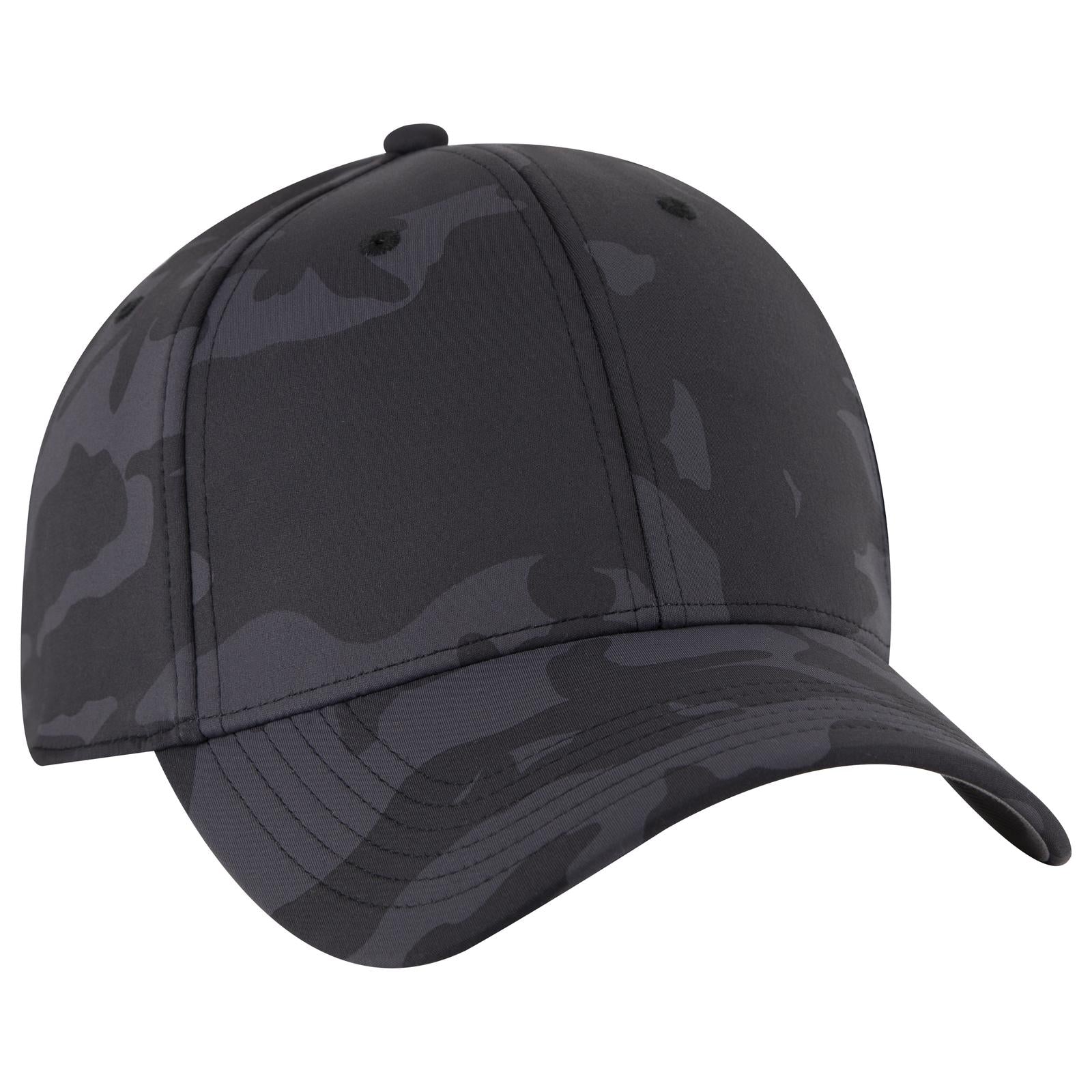 Right View of 2503 - Ch.Gry/Blk OTTO CAP "OTTO COMFY FIT" 6 Panel Low Profile Baseball Cap