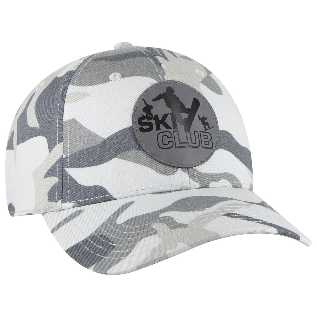Right View of 3514 - St Gry/Gry OTTO CAP Camouflage 6 Panel Low Profile Baseball Cap