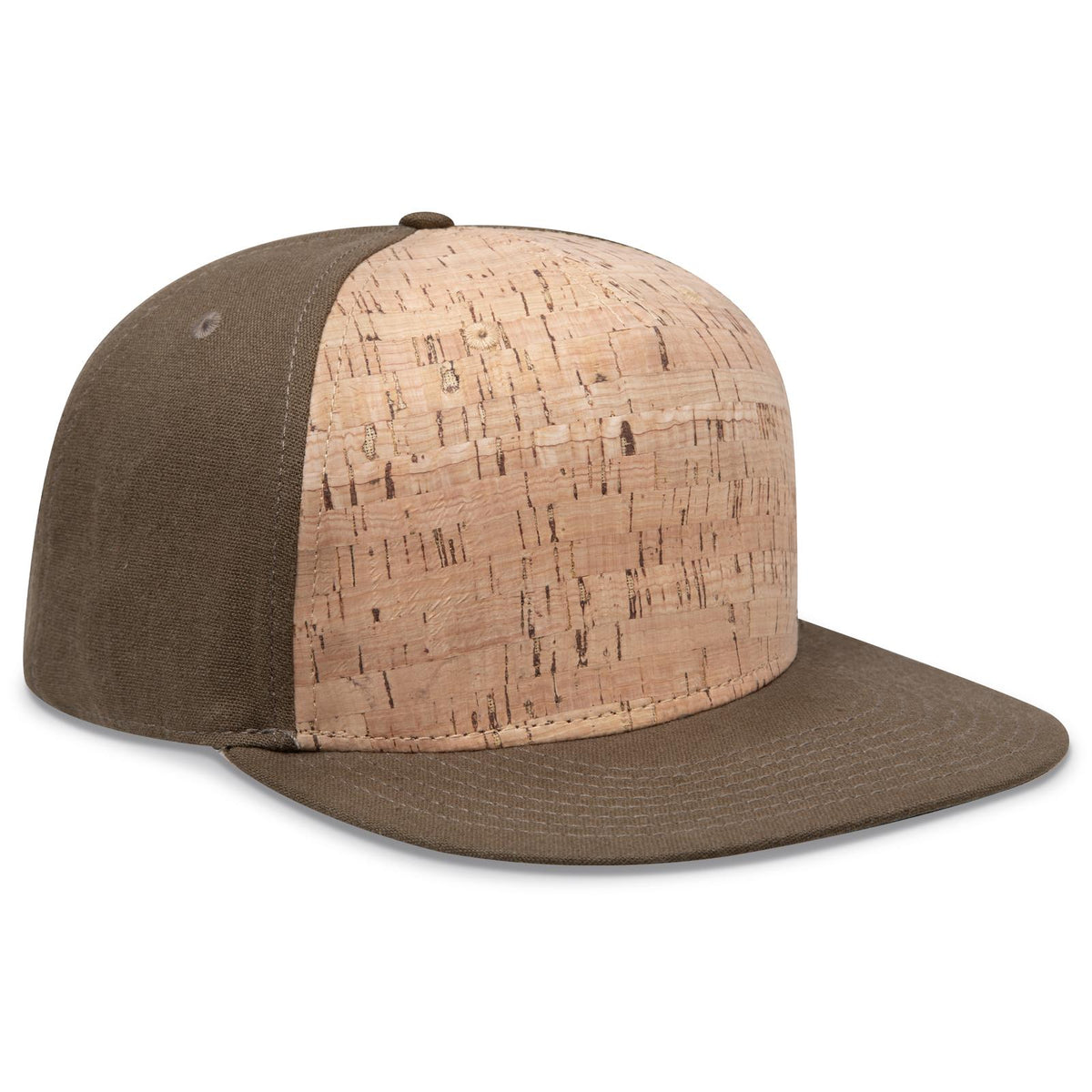 Right View of 8311283 - Ml Grn/Crk/Ml Grn OTTO CAP "OTTO SNAP" 5 Panel Pro Style Snapback Hat