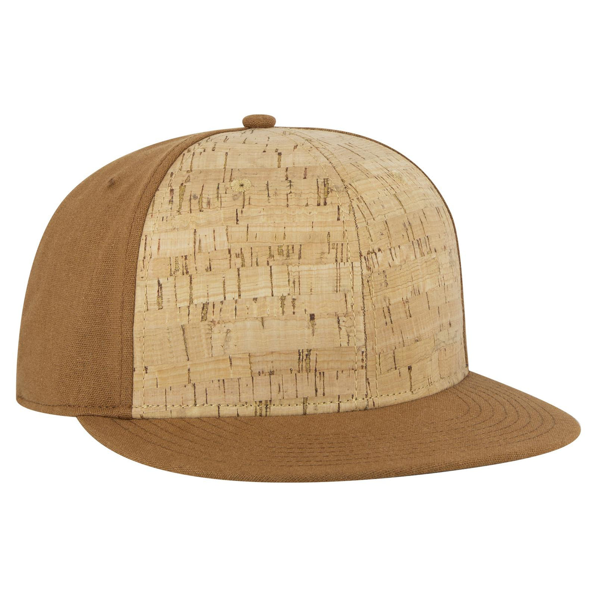 Right View of 8411284 - Cy Brn/Crk/Cy Brn OTTO CAP "OTTO SNAP" 6 Panel Pro Style Snapback Hat