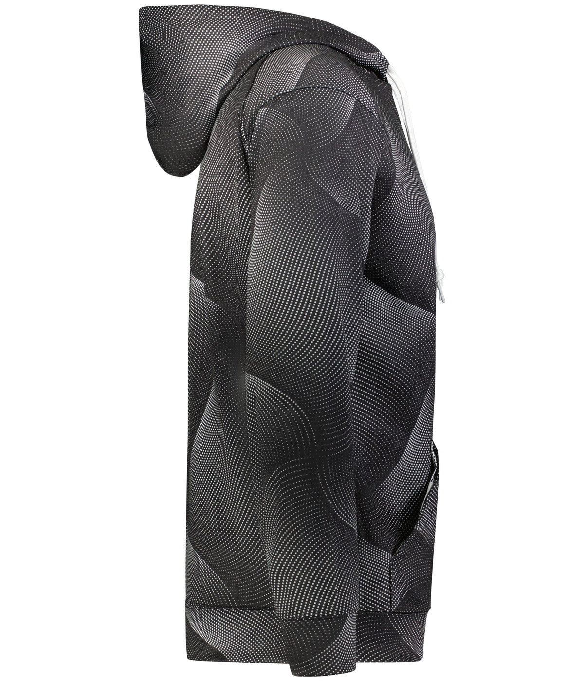 Right View of BA BLACK WARP WARP HOOD