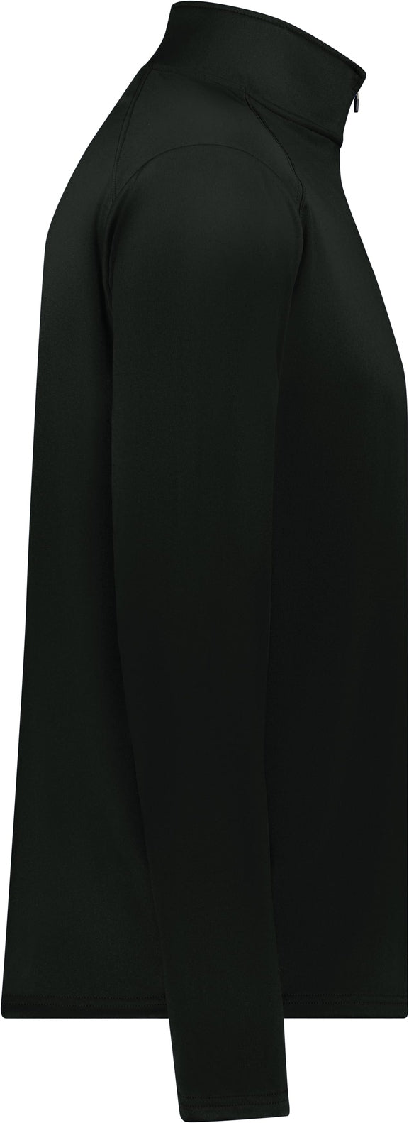 Right View of BA BLACK/GRAPHITE YOUTH B-CORE 1/4 ZIP