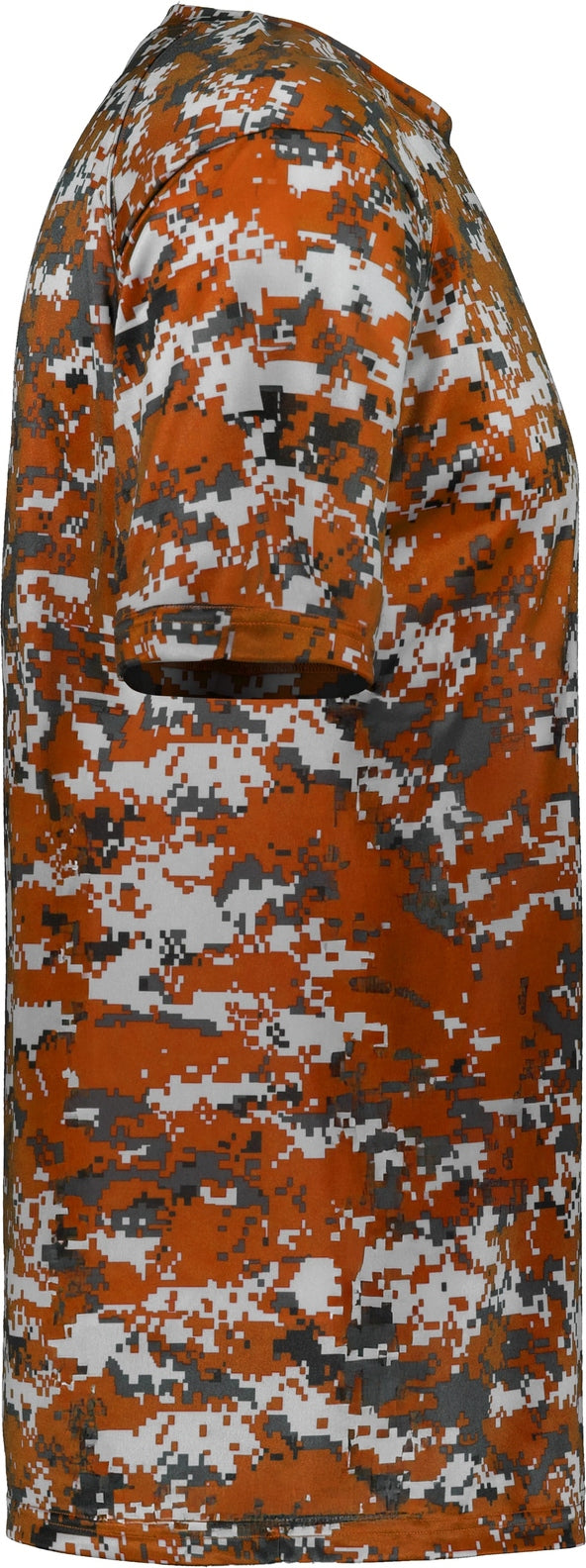 Right View of BA BT. ORANGE DIGITAL DIGITAL TEE
