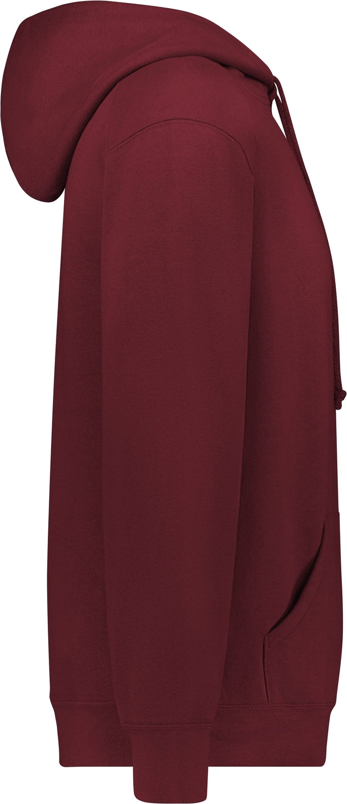 Right View of BA CARDINAL ATHLETIC FLEECE HOODIE