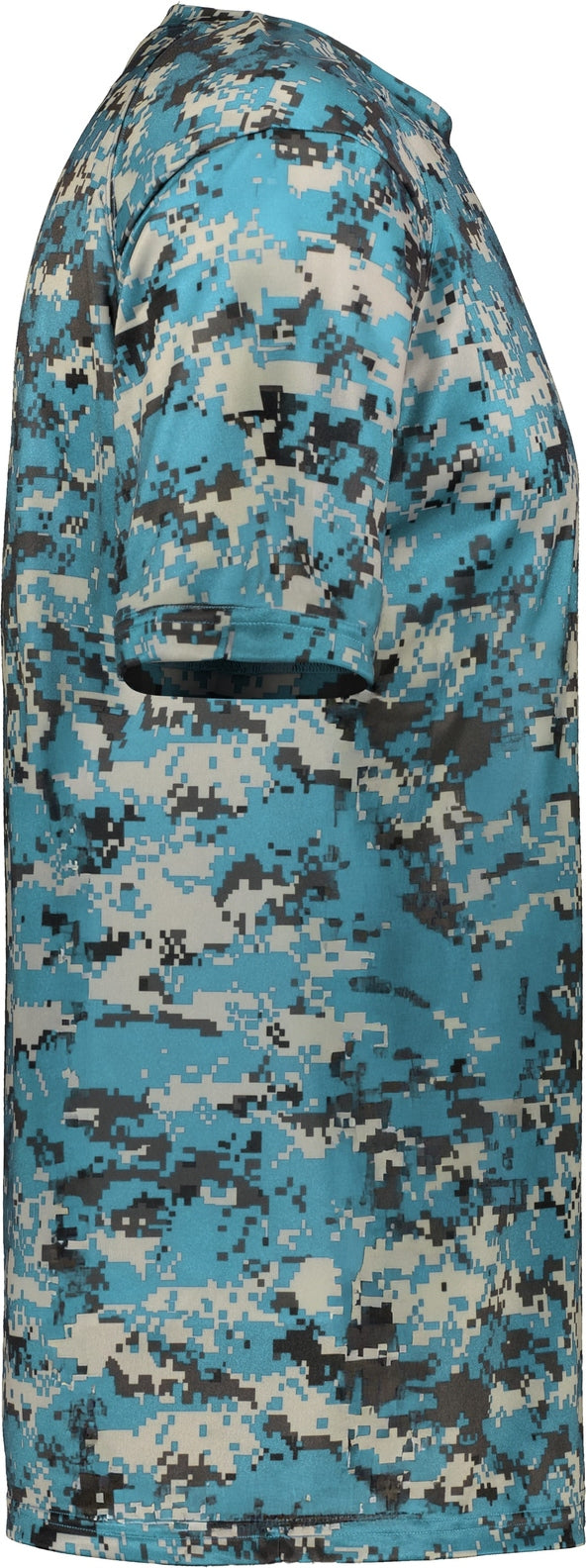 Right View of BA COLUMBIA BLUE DIGITAL DIGITAL TEE