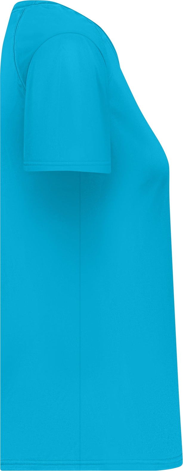 Right View of BA ELECTRIC BLUE LADIES B-CORE TEE