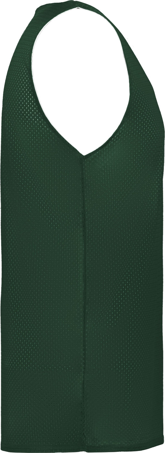 Right View of BA FOREST/WHITE MESH REVERSIBLE JERSEY