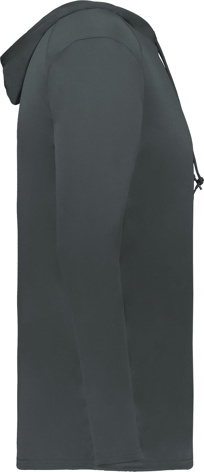 Right View of BA GRAPHITE B-CORE L/S HOOD TEE