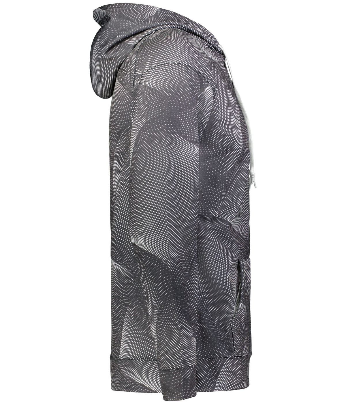 Right View of BA GRAPHITE WARP WARP HOOD