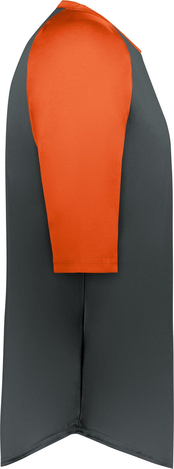 Right View of BA GRAPHITE/BT. ORANGE B-BASEBALL TEE