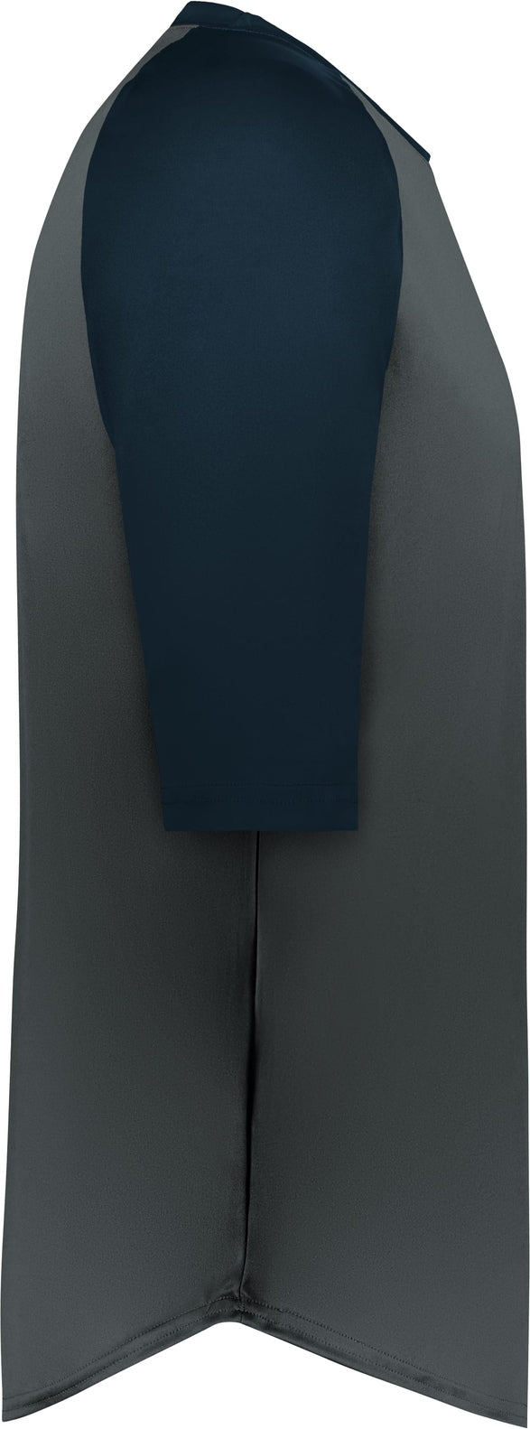 Right View of BA GRAPHITE/NAVY B-BASEBALL TEE