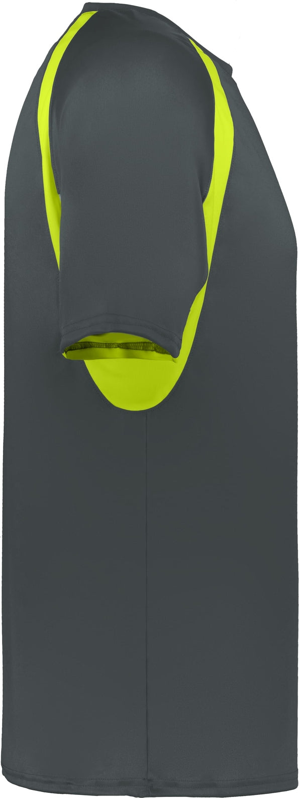 Right View of BA GRAPH/SAFETY YELLOW YOUTH HOOK TEE