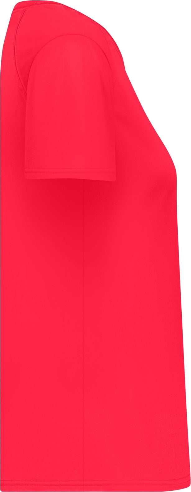 Right View of BA HOT CORAL LADIES B-CORE TEE