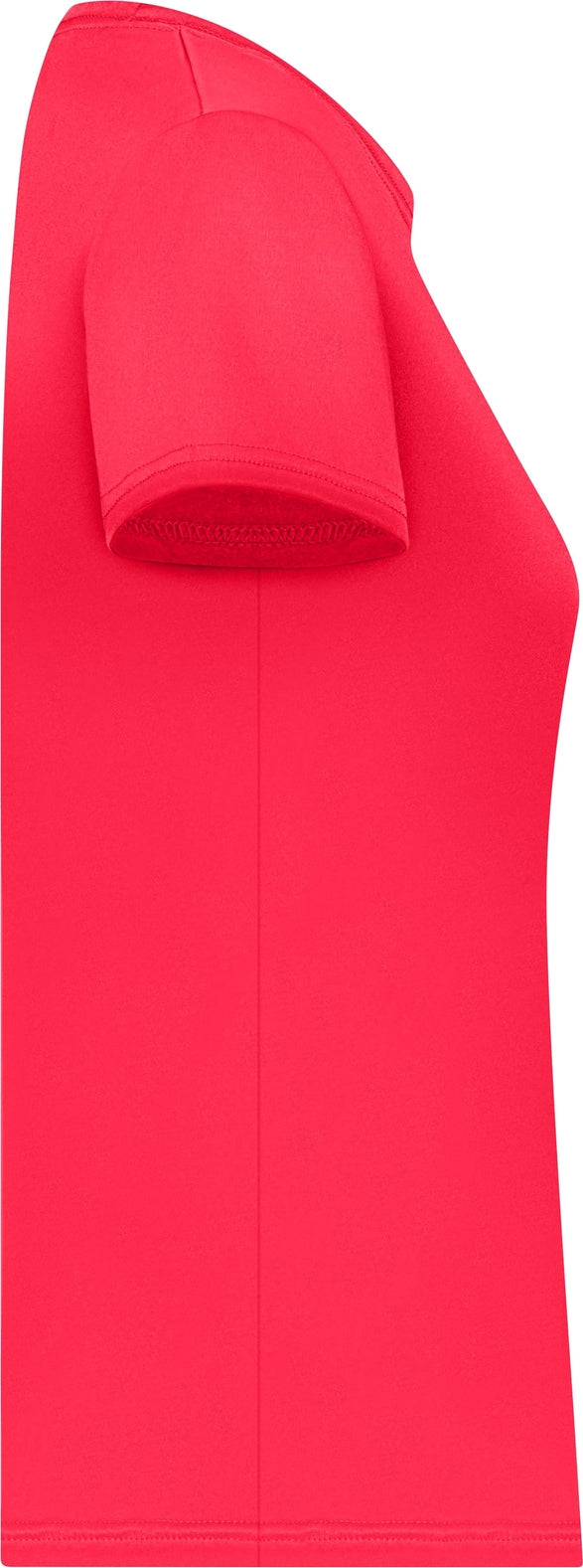 Right View of BA HOT CORAL LADIES C2 TEE