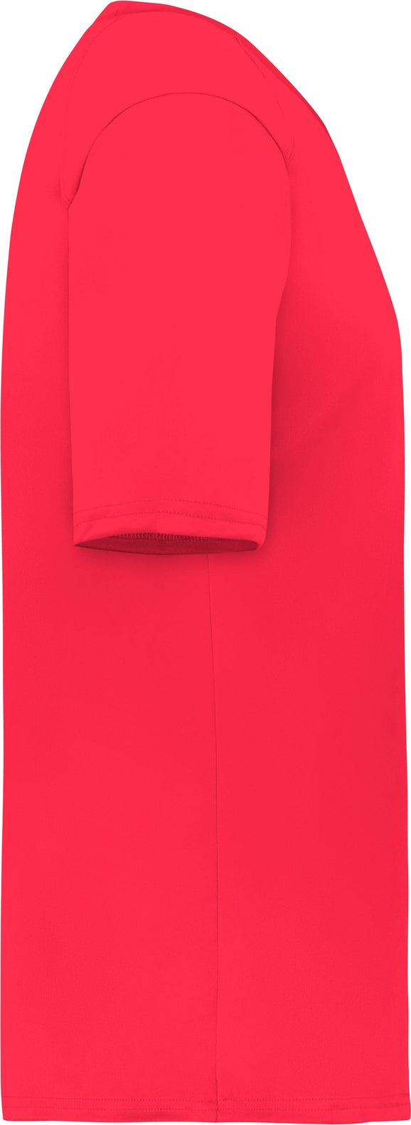 Right View of BA HOT CORAL YOUTH B-CORE V-NECK TEE