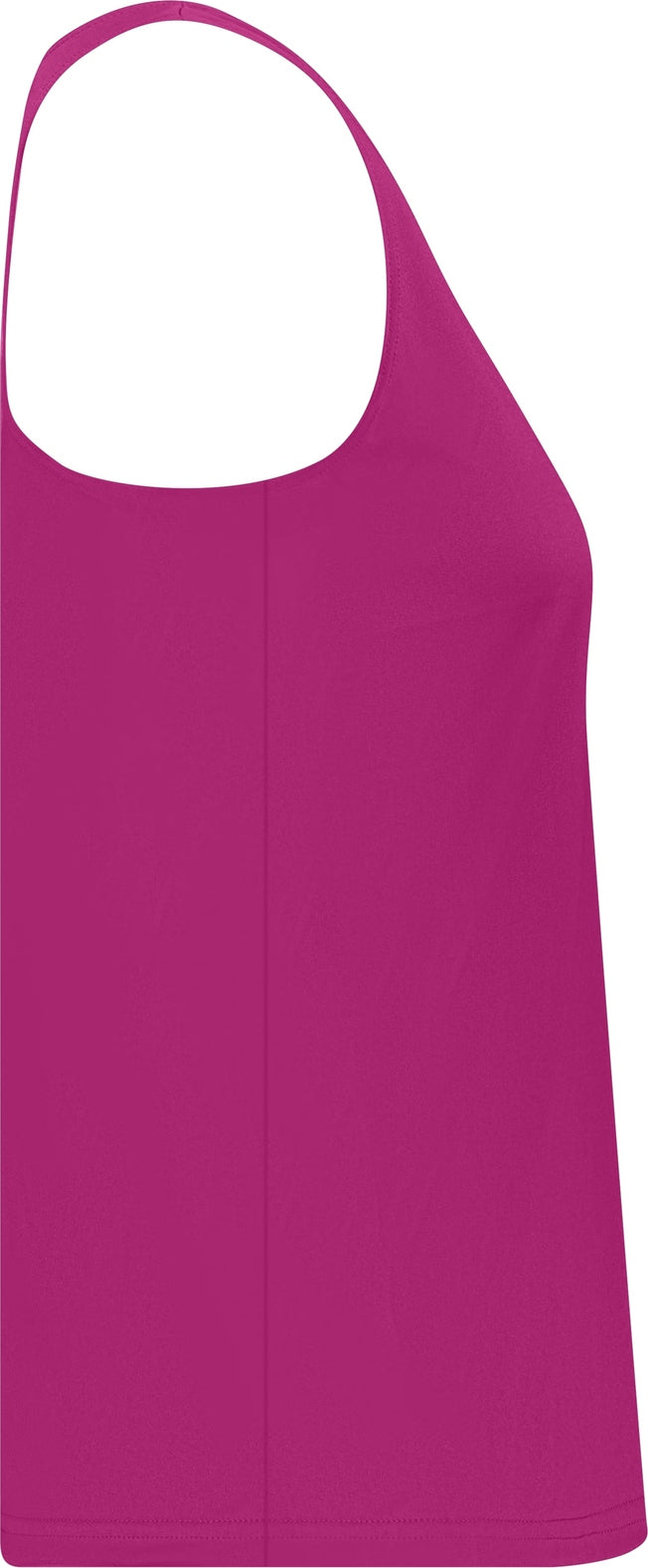 Right View of BA HOT PINK LADIES' RACERBACK TANK