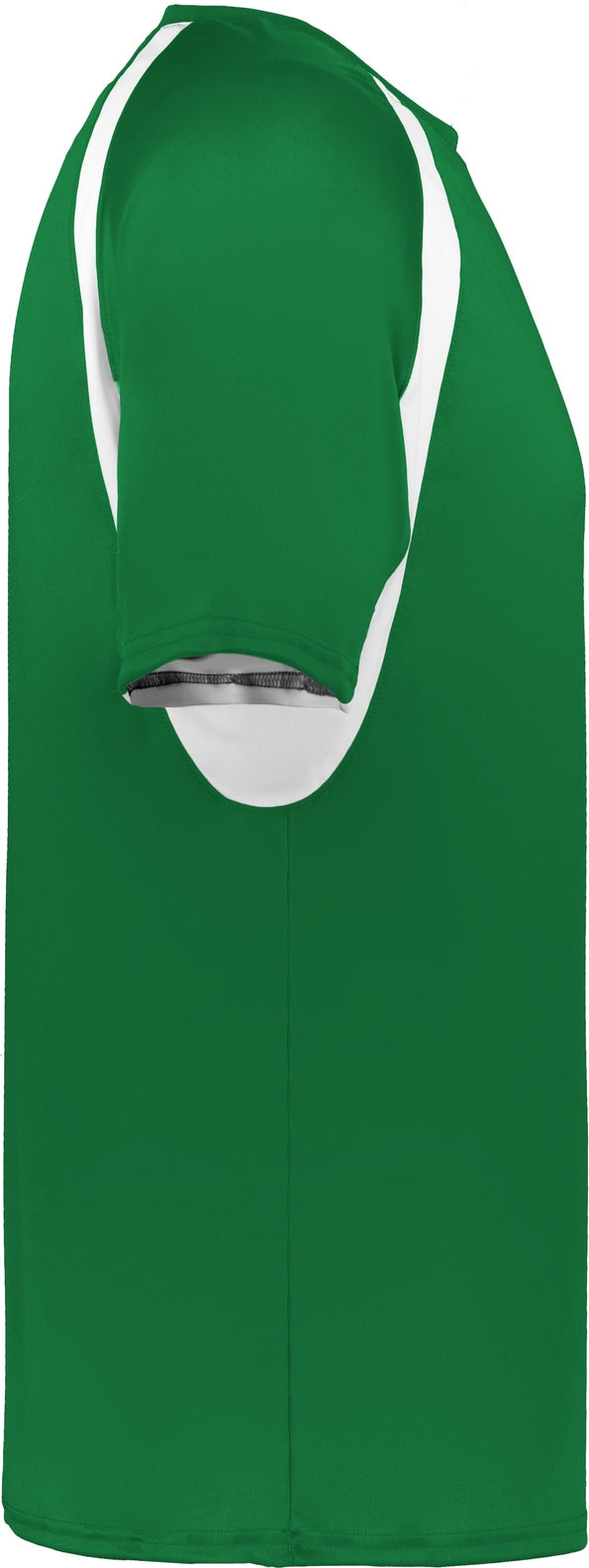 Right View of BA KELLY/WHITE YOUTH HOOK TEE