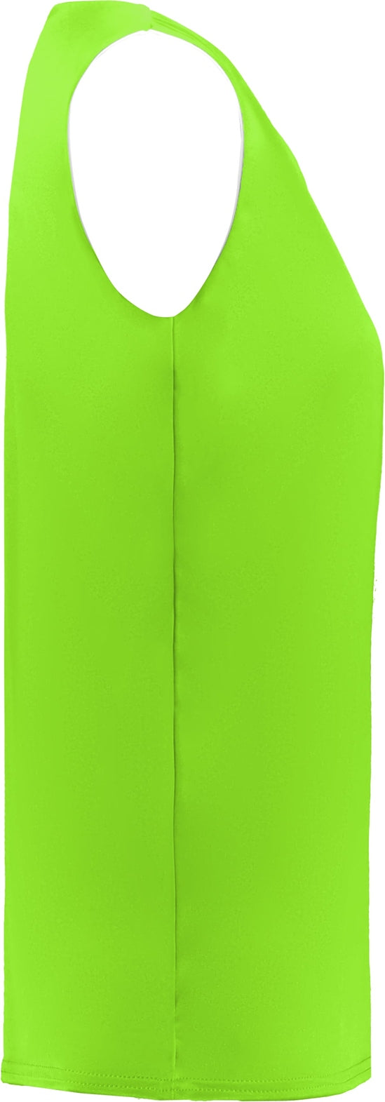 Right View of BA LIME/WHITE LADIES B-CORE REVERSIBLE JERSE