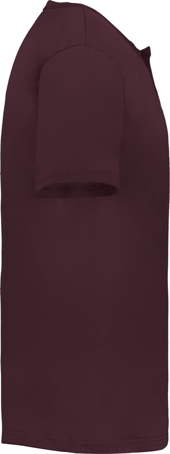 Right View of BA MAROON YOUTH B-CORE PLACKET