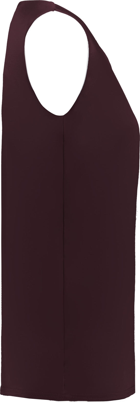 Right View of BA MAROON/WHITE LADIES B-CORE REVERSIBLE JERSE