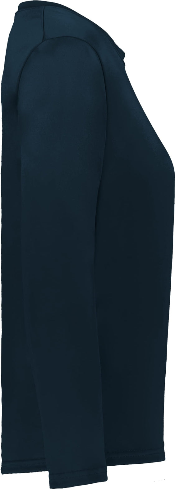 Right View of BA NAVY LADIES C2 L/S TEE