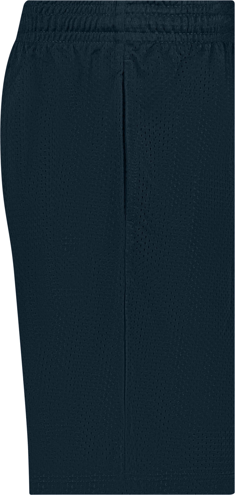 Right View of BA NAVY POCKETED MESH SHORT